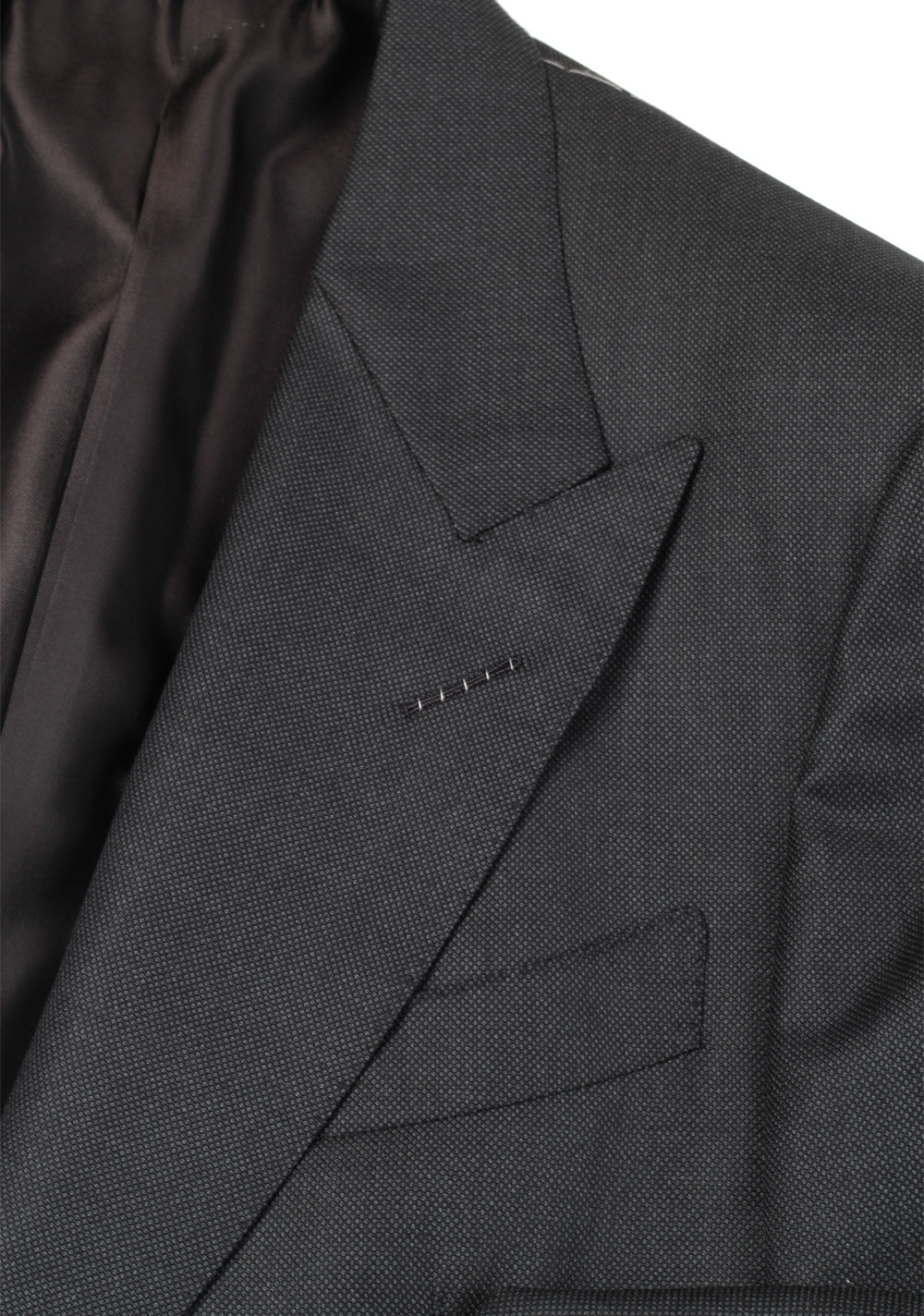 TOM FORD Windsor Birdseye Gray Suit Size 54 / 44R U.S. Wool Fit A