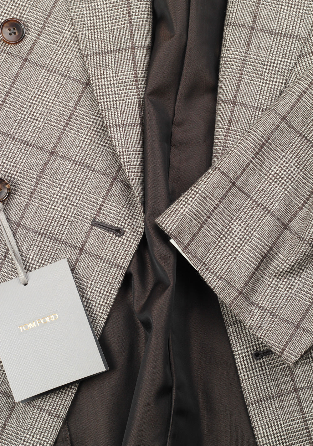 TOM FORD Windsor Double Breasted Sport Coat Size 56 / 46R U.S. Wool Cashmere Base A