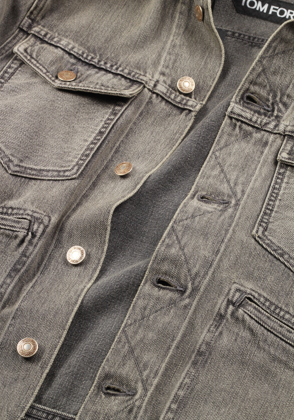 TOM FORD Selvedge Denim Jacket Size Medium / 46 / 36R U.S. in Cotton