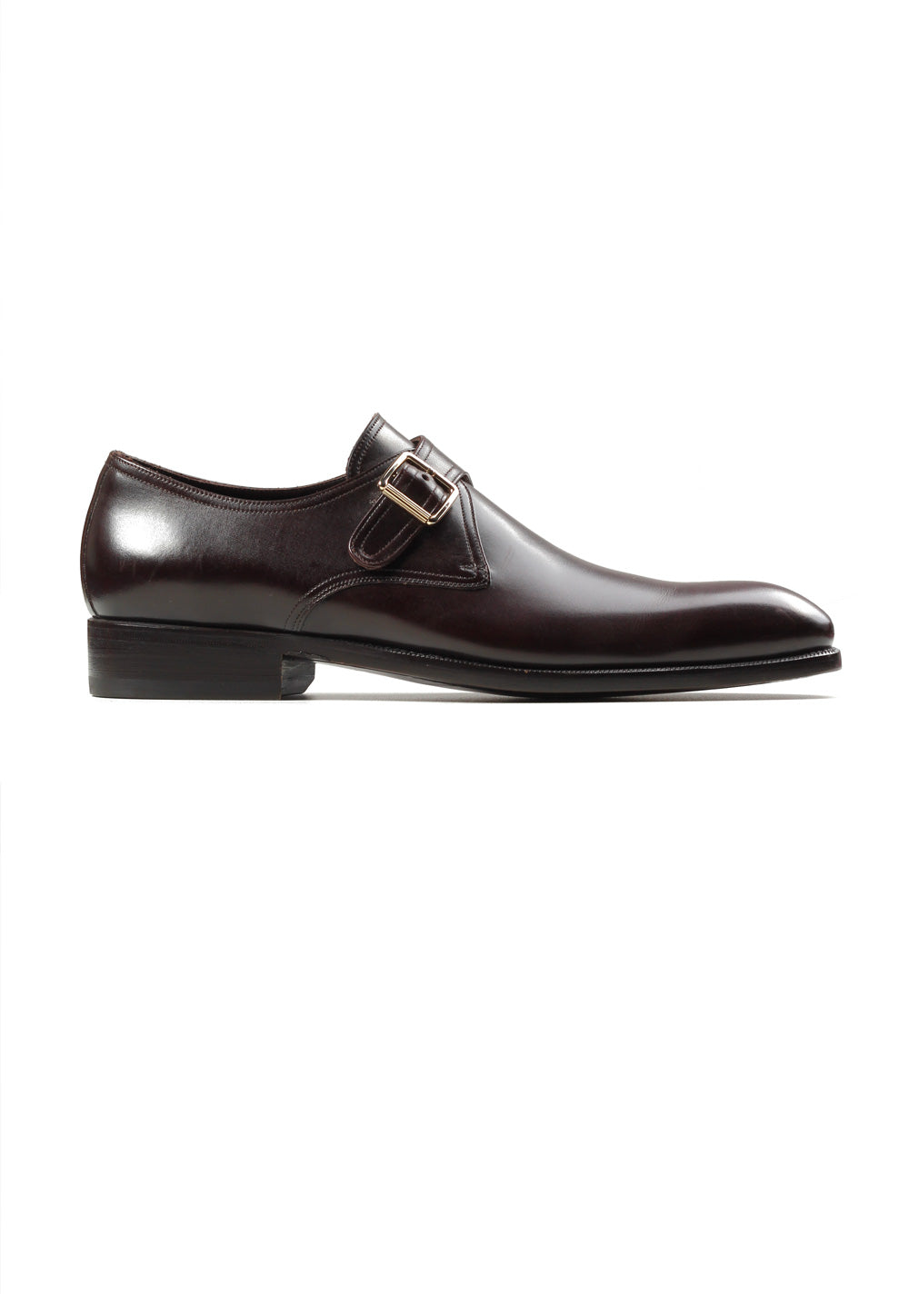 TOM FORD Brown Monk Strap Shoes Size 8T Uk / 9T U.S.