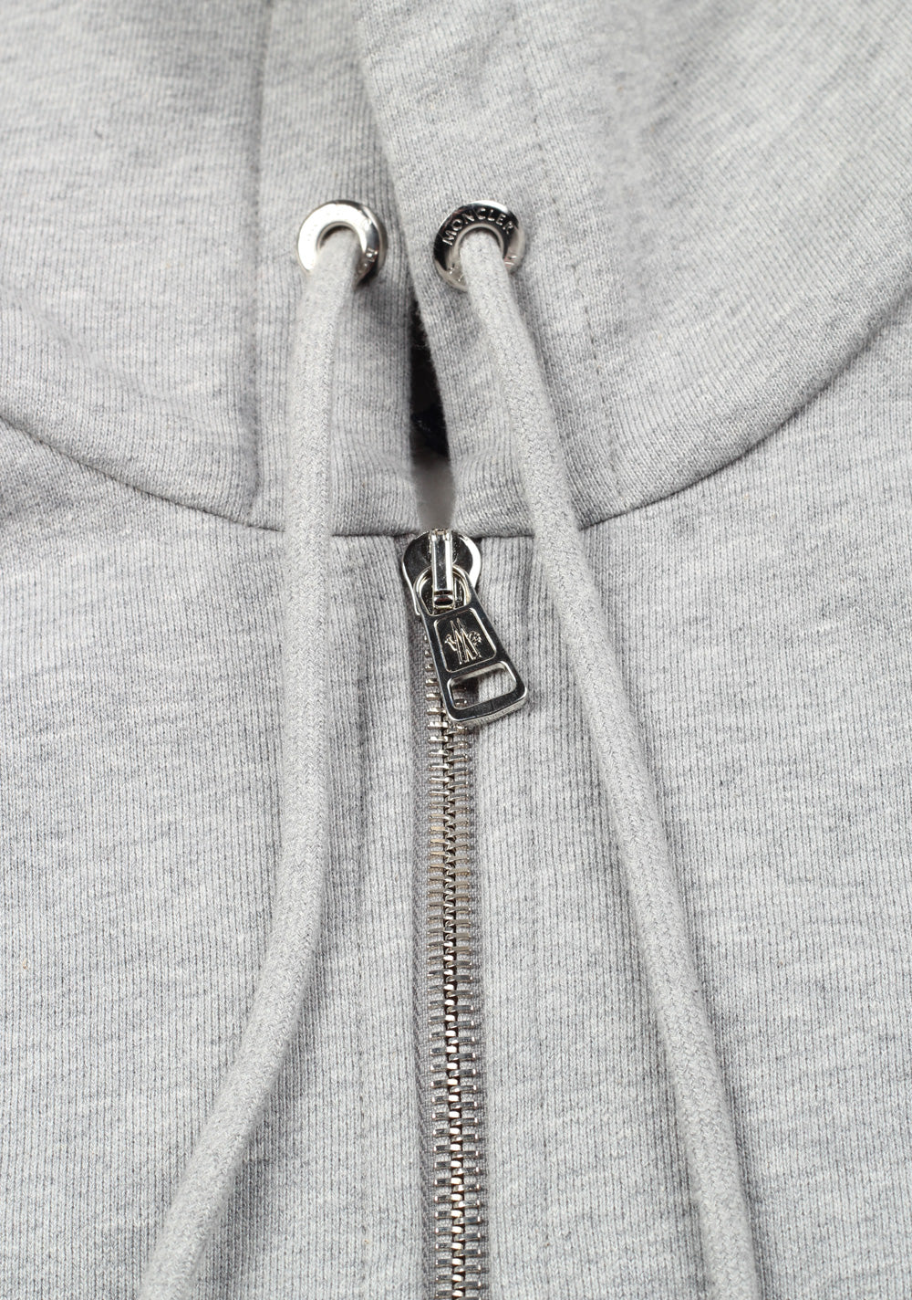 Moncler Gray Sweatshirt Hooded Sweater Size L / 52 / 42 U.S. Cotton