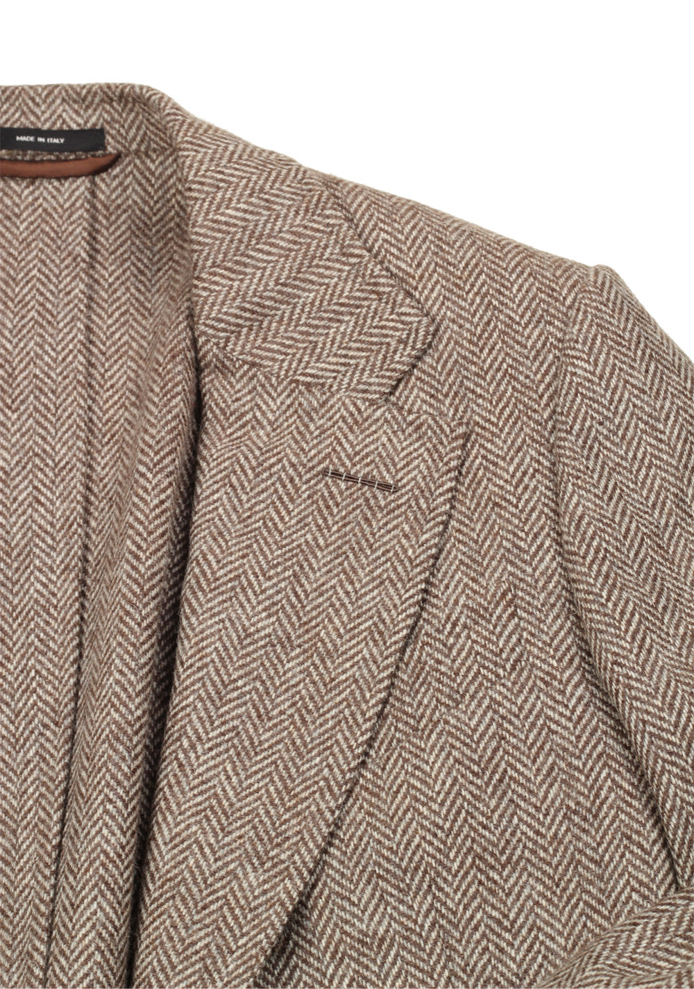 TOM FORD Spencer Brown Sport Coat Size 46 / 36R Wool Cashmere Fit D