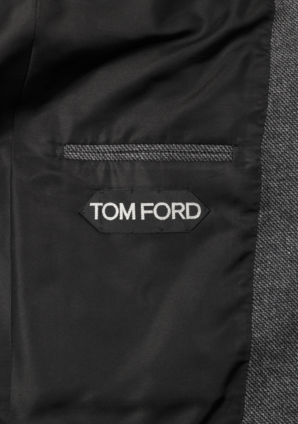TOM FORD Shelton Gray Sport Coat Size 46 / 36R Wool Cashmere