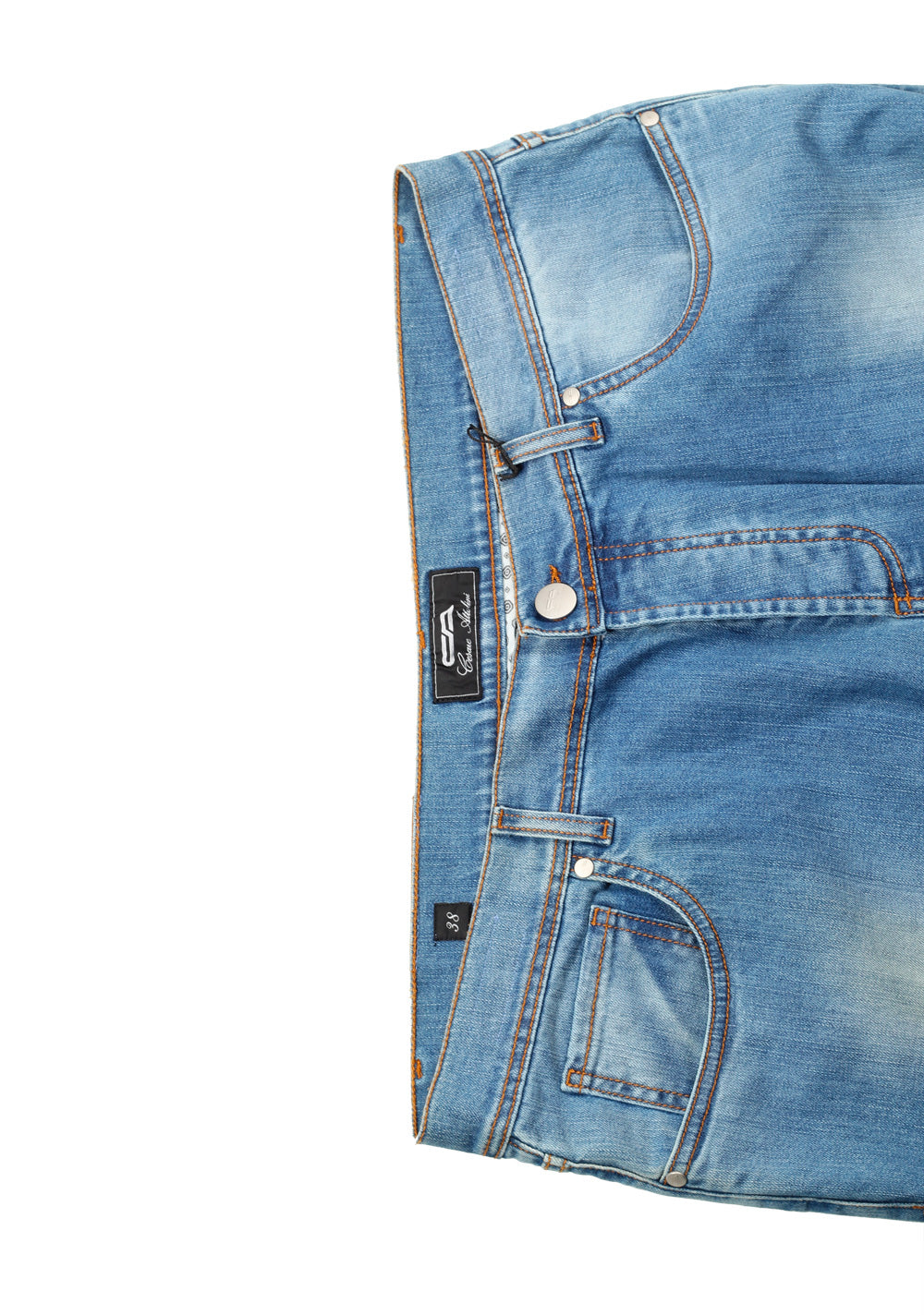 Cesare Attolini Blue Jeans Size 54 / 38 U.S.
