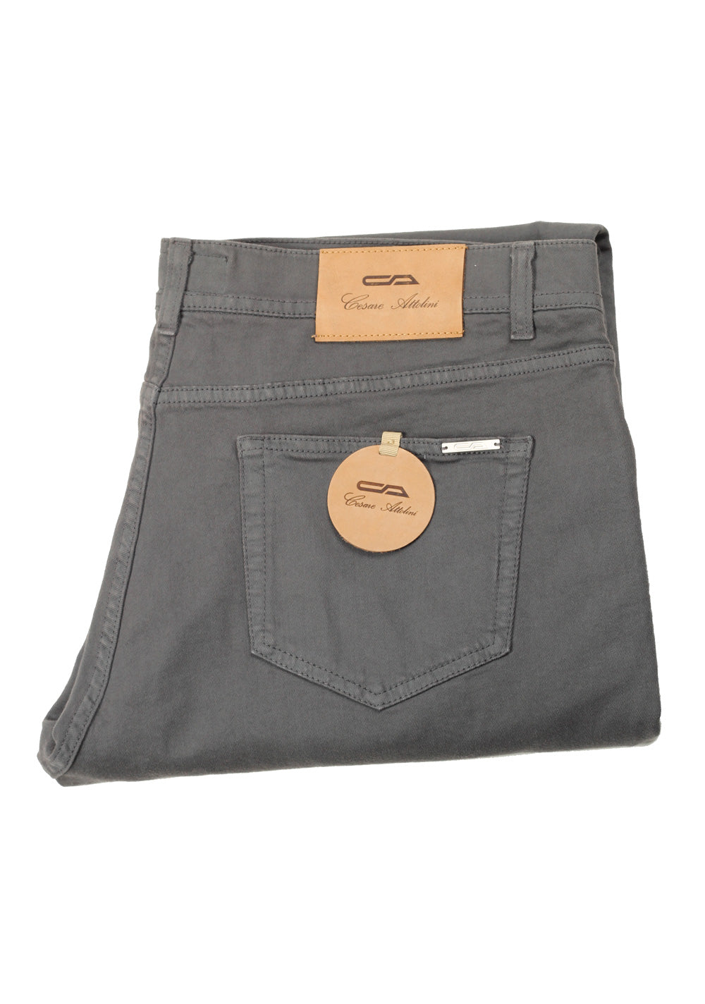 Cesare Attolini Gray Jeans Size 56 / 40 U.S.