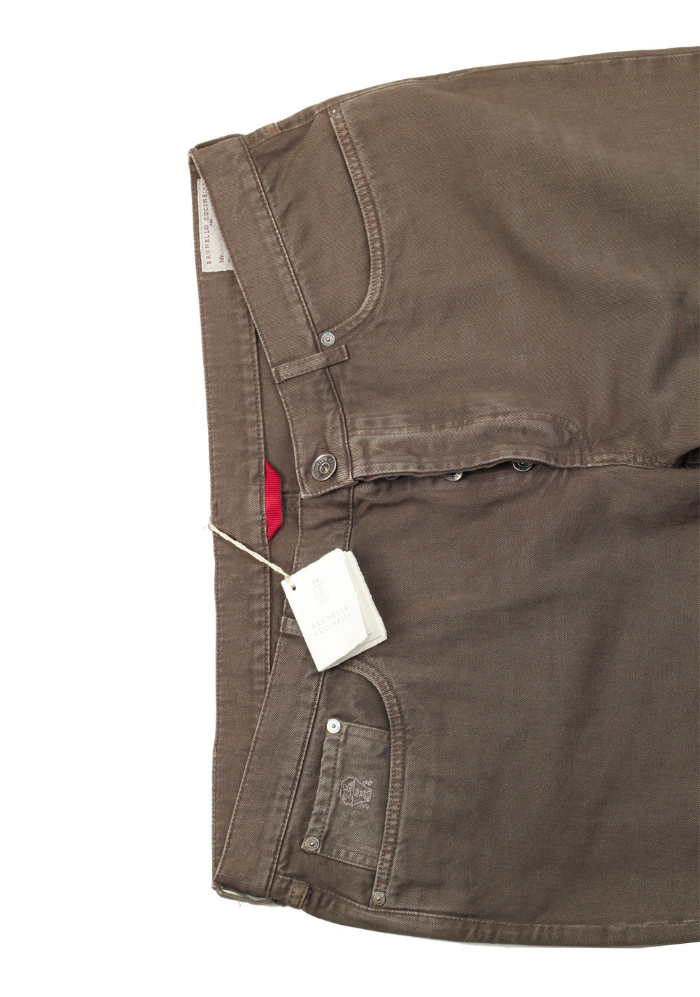 Brunello Cucinelli Brownish Green Trousers Size 60 / 44 U.S.