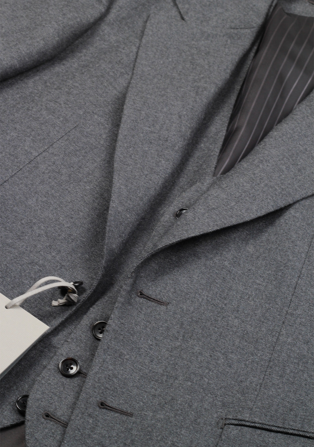 TOM FORD Shelton Solid Gray 3 Piece Suit Size 46 / 36R U.S. Wool
