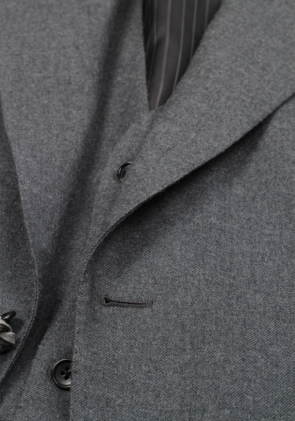 TOM FORD Shelton Solid Gray 3 Piece Suit Size 46 / 36R U.S. Wool