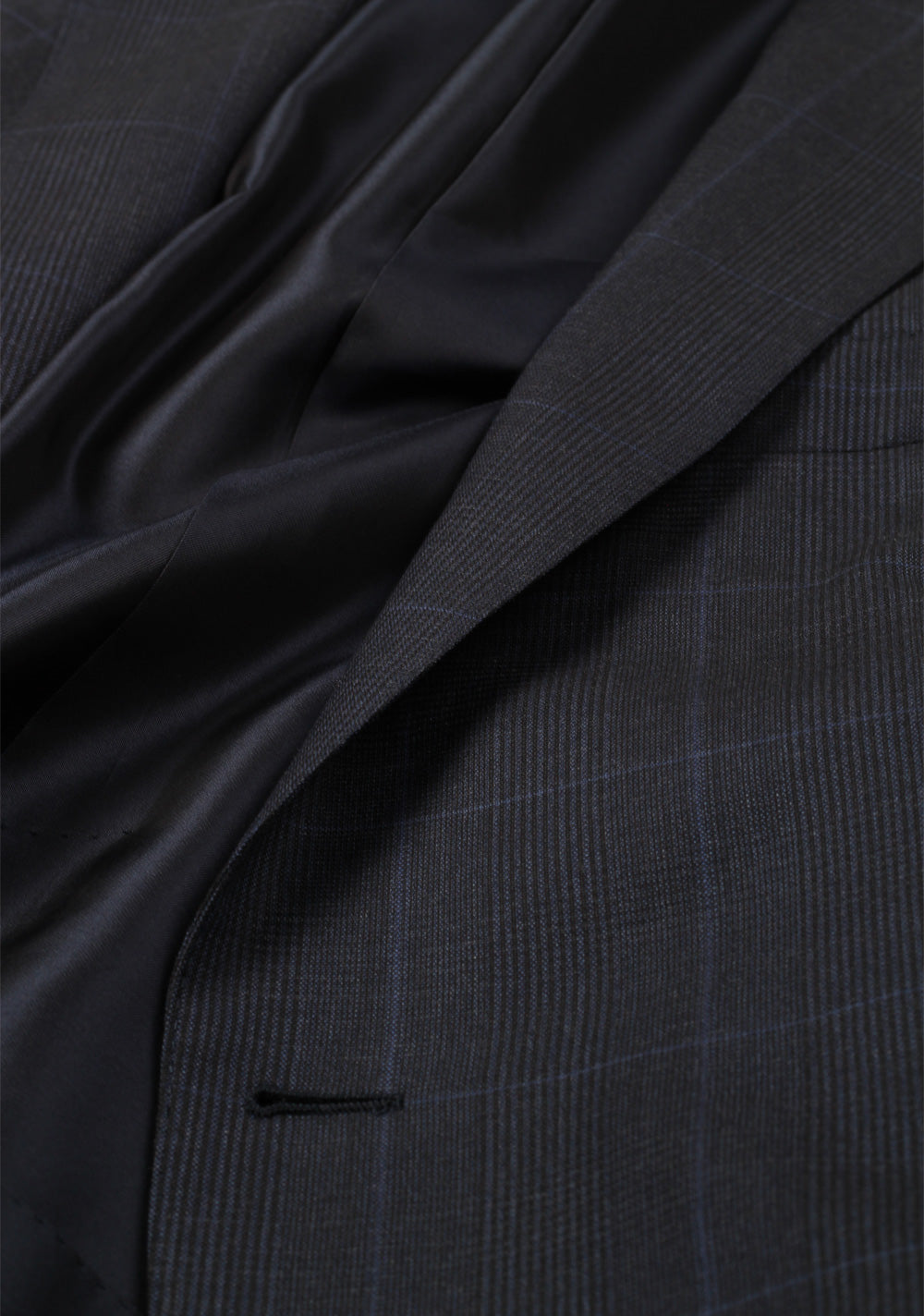 TOM FORD O'Connor Checked Blue Suit Size 54 / 44R U.S. Wool Fit Y