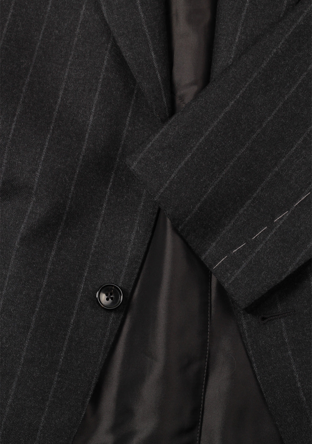 TOM FORD Spencer Striped Gray Suit Size 54 / 44R U.S. Wool Fit D
