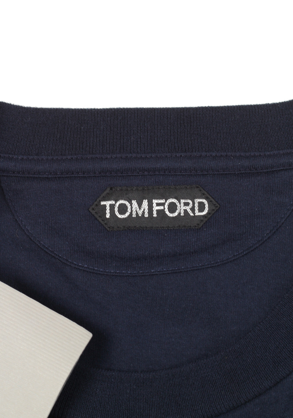 TOM FORD Crew Neck Navy Tee Shirt Size 52 / 42R U.S.