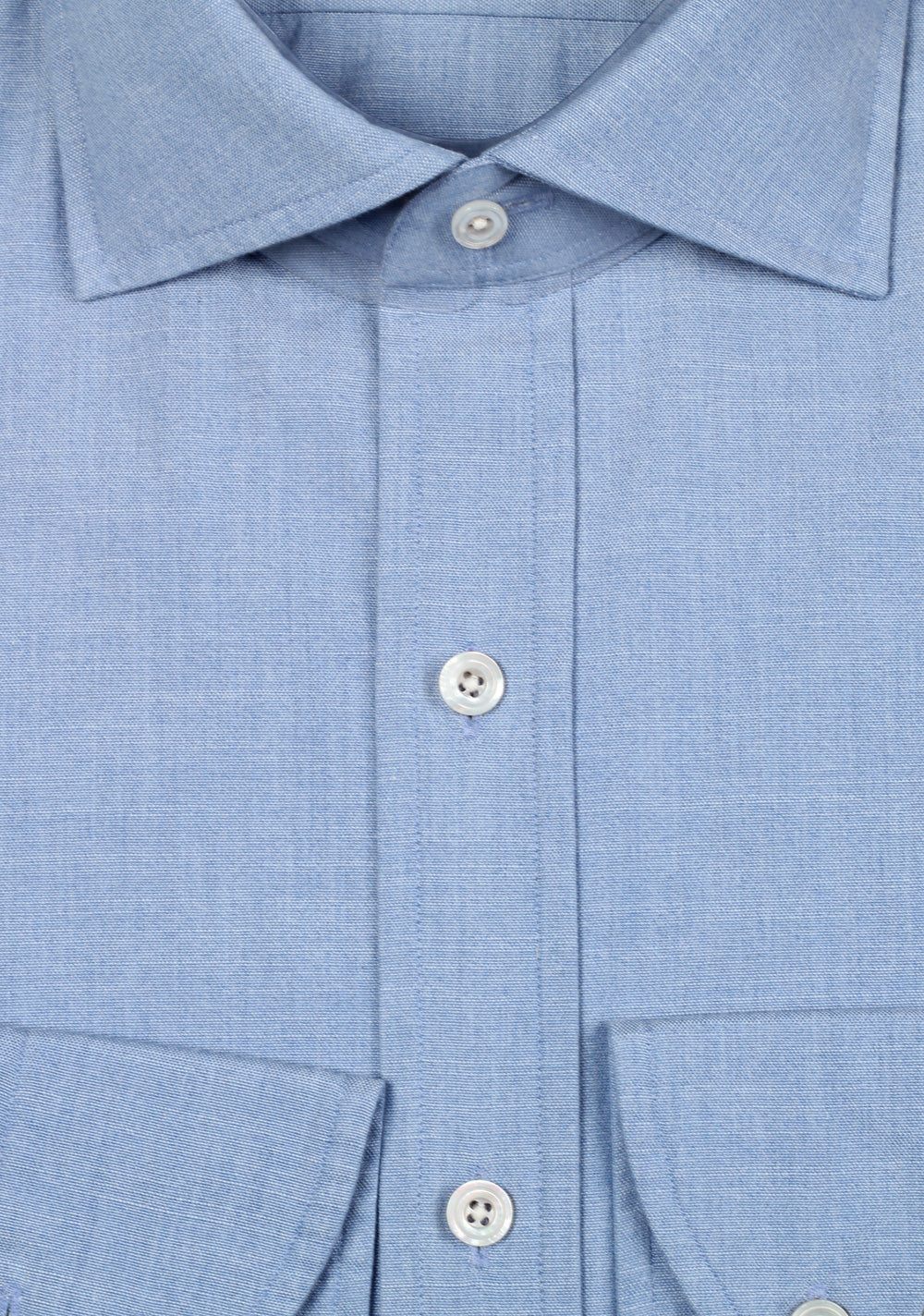 TOM FORD Patterned Blue Shirt Size 44 / 17,5 U.S.