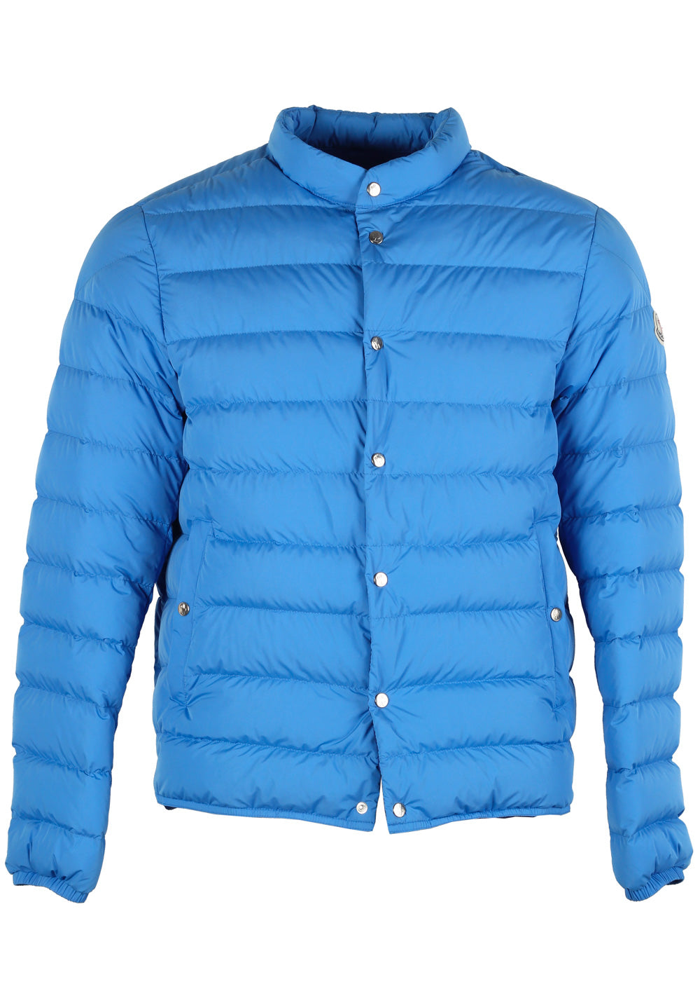 Moncler Blue CYCLOPE Quilted Down Jacket Coat Size 4 / L / 52 / 42 U.S.