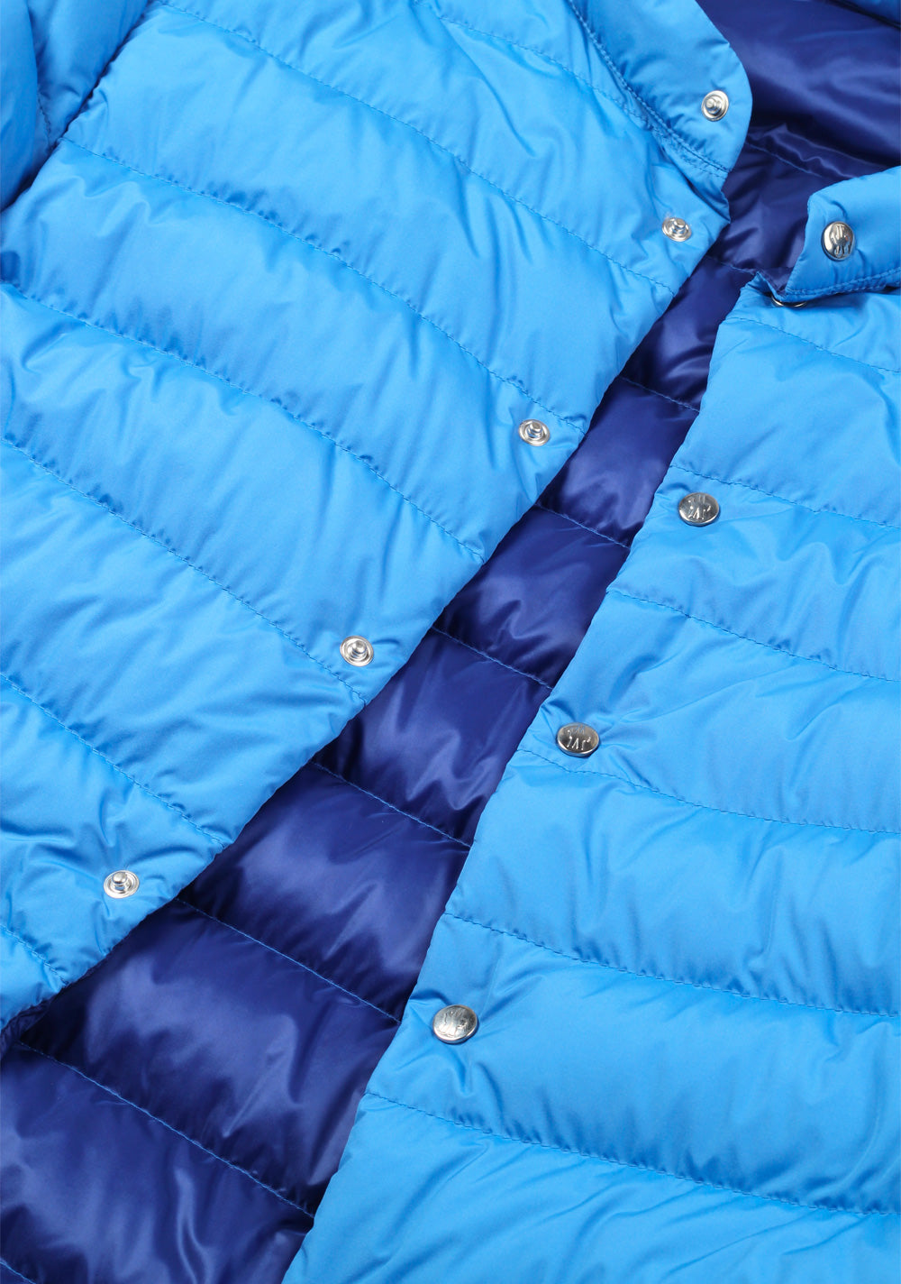 Moncler Blue CYCLOPE Quilted Down Jacket Coat Size 4 / L / 52 / 42 U.S.