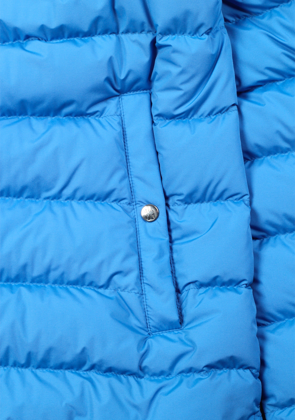 Moncler Blue CYCLOPE Quilted Down Jacket Coat Size 4 / L / 52 / 42 U.S.