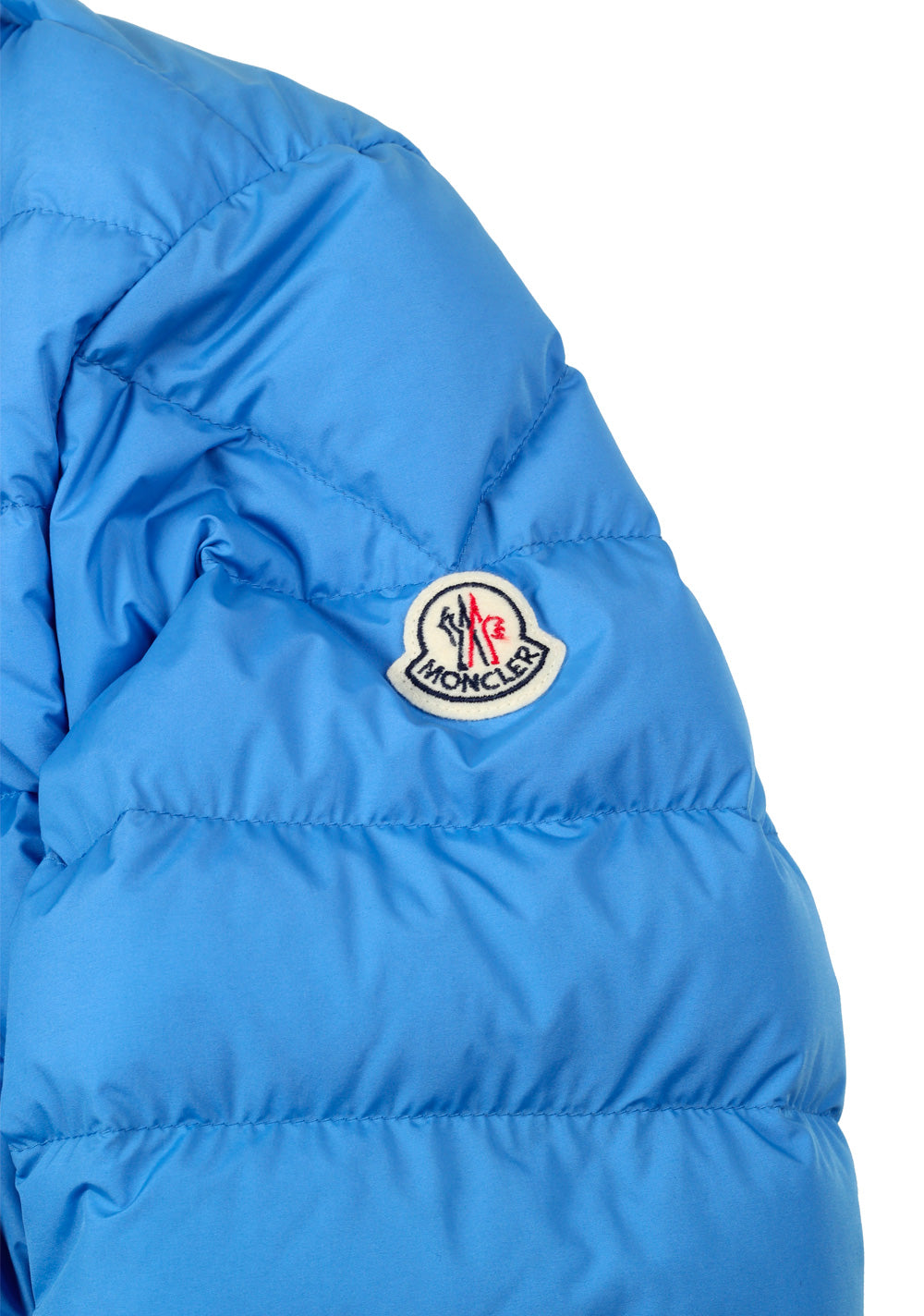 Moncler Blue CYCLOPE Quilted Down Jacket Coat Size 4 / L / 52 / 42 U.S.