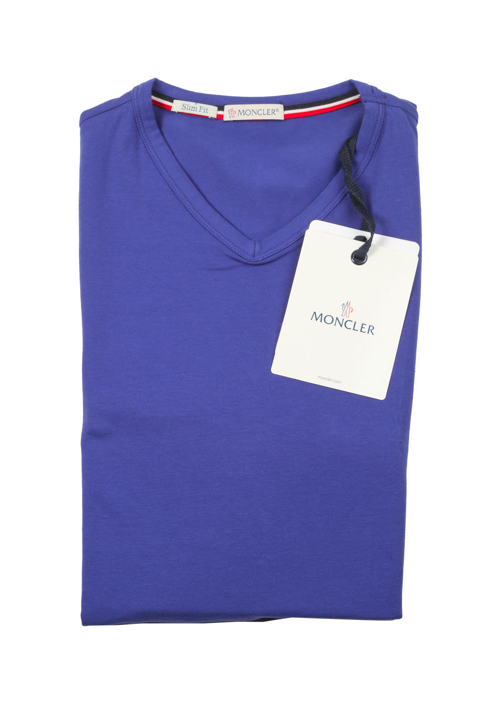Moncler Lilac V Neck Tee Shirt Size M / 38R U.S.