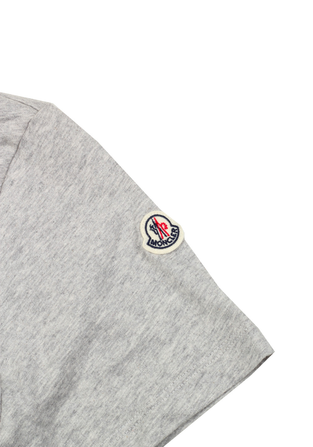 Moncler Crew Neck Tee Shirt Size L / 40R U.S. Gray