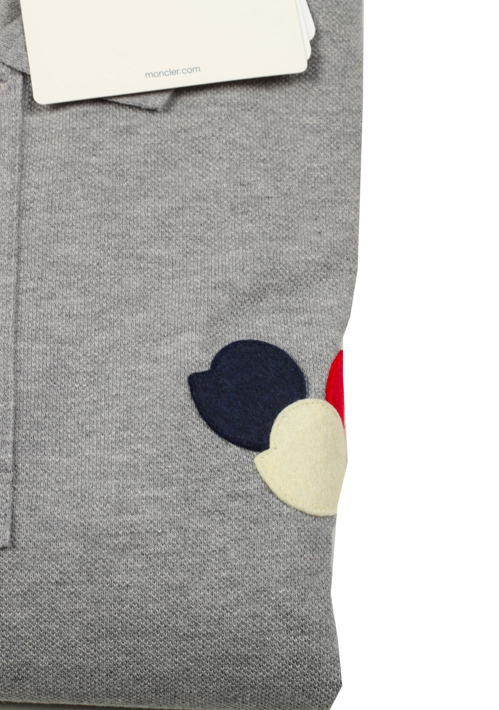 Moncler Gray Polo Shirt Size L / 40R U.S.