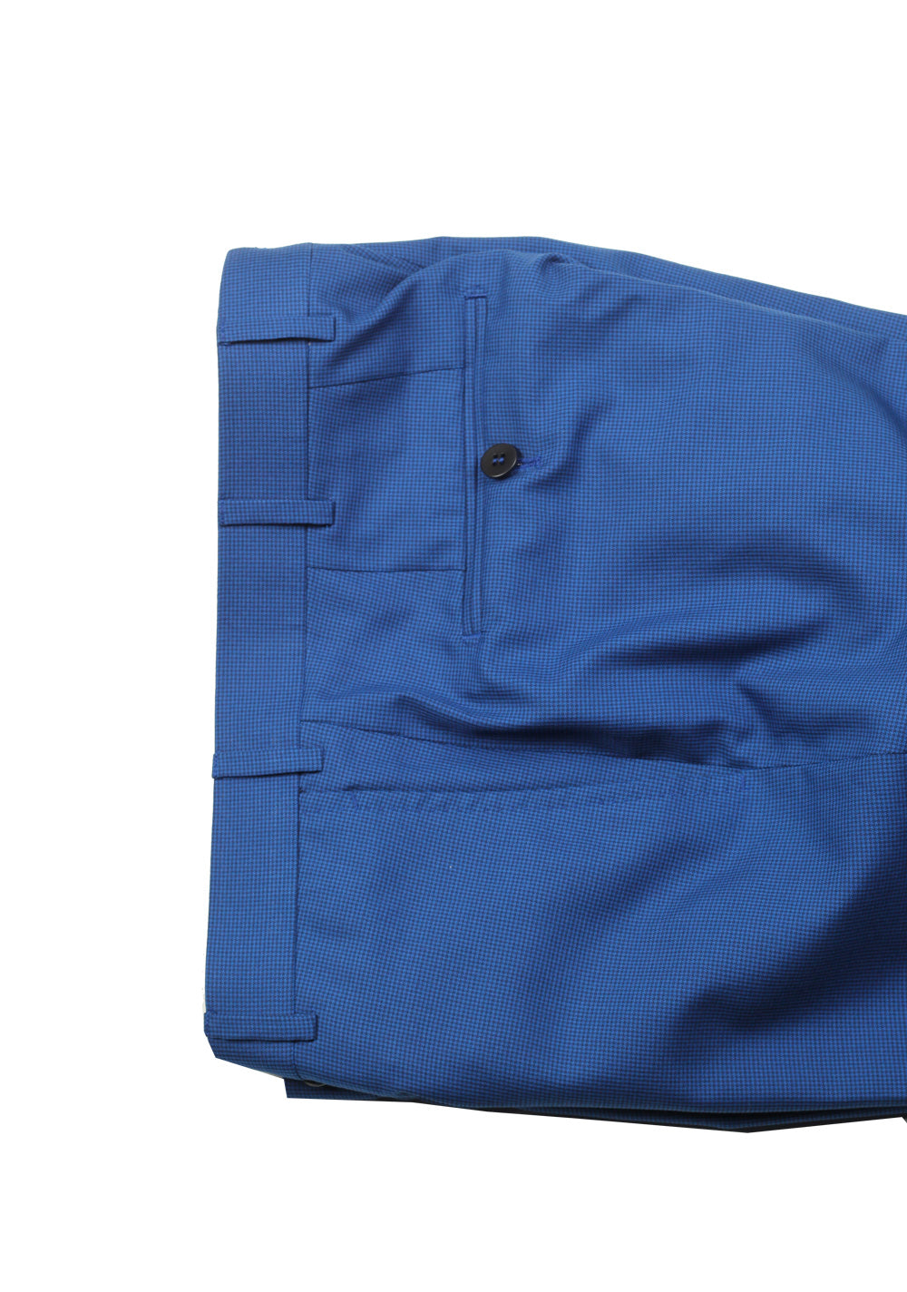 Isaia Napoli Blue Suit Size 46 / 36R U.S. Cotton Wool Silk Base Amalfi
