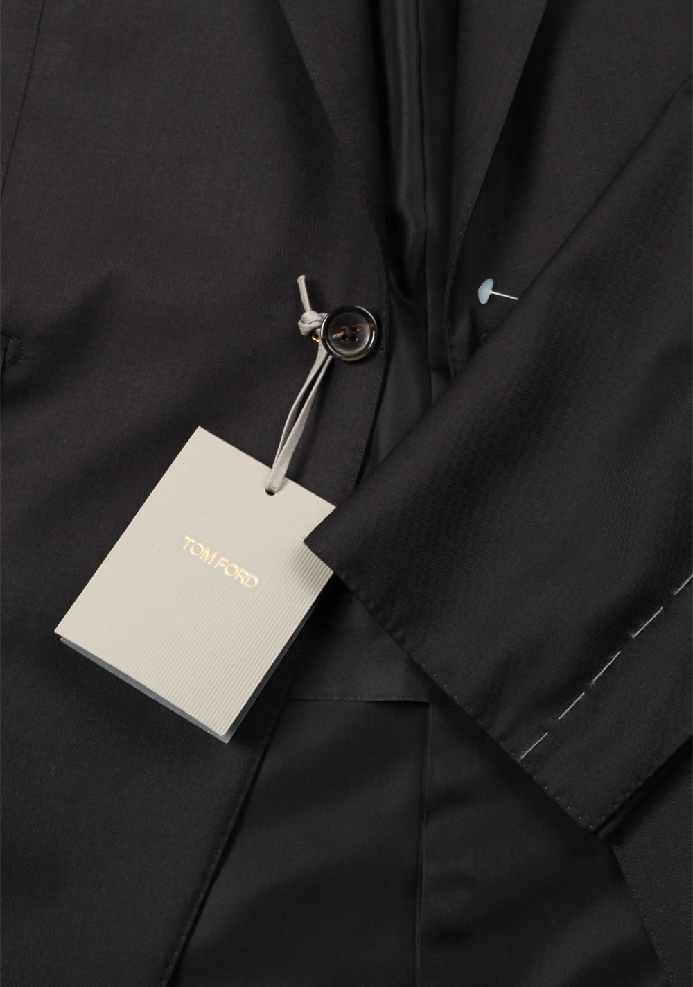 TOM FORD O'Connor Black Suit Size 52L / 42L U.S.  Wool Fit Y