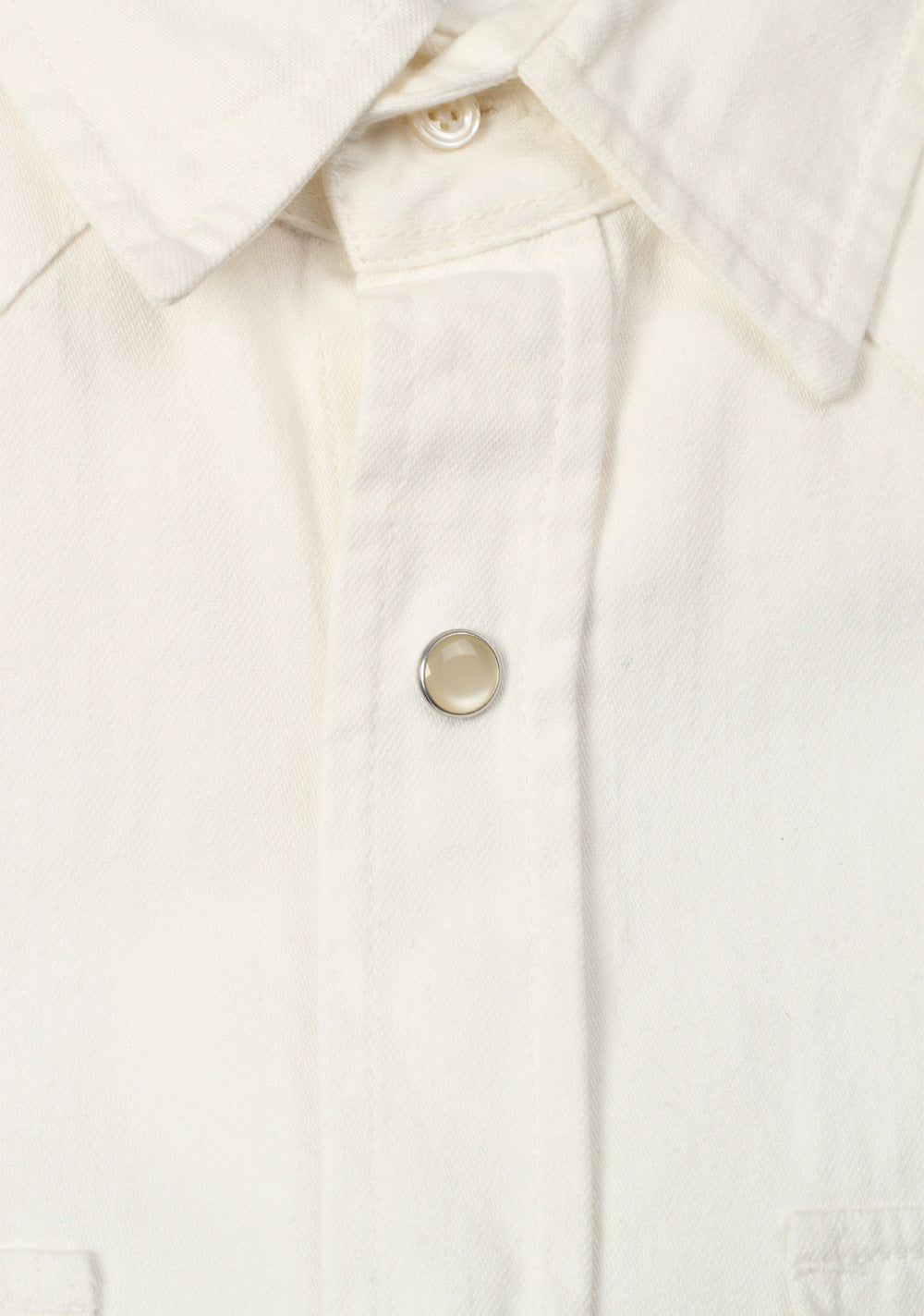 TOM FORD Solid White Casual Western Shirt Size 38 / 15 U.S.