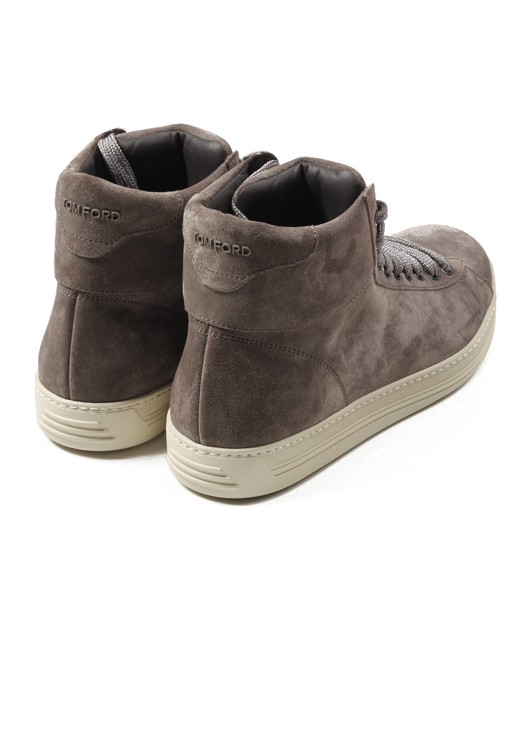 TOM FORD Russel High Top Taupe Suede Sneaker Shoes Size 10 UK / 11 U.S.