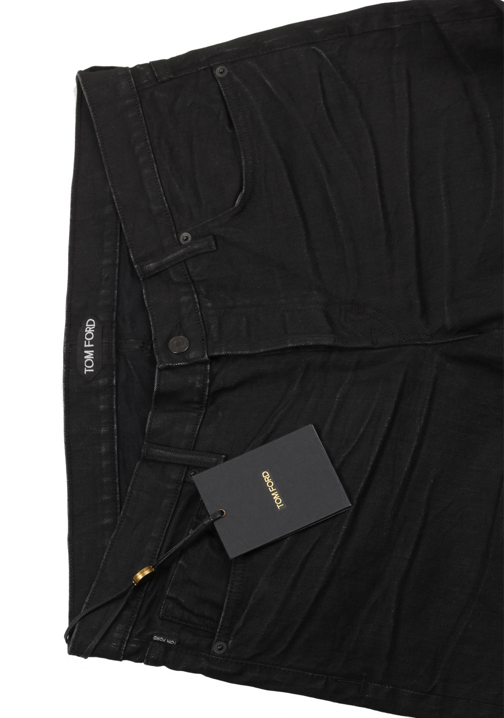 TOM FORD Black Slim Fit Jeans TFD001 Size 54 / 38 U.S.