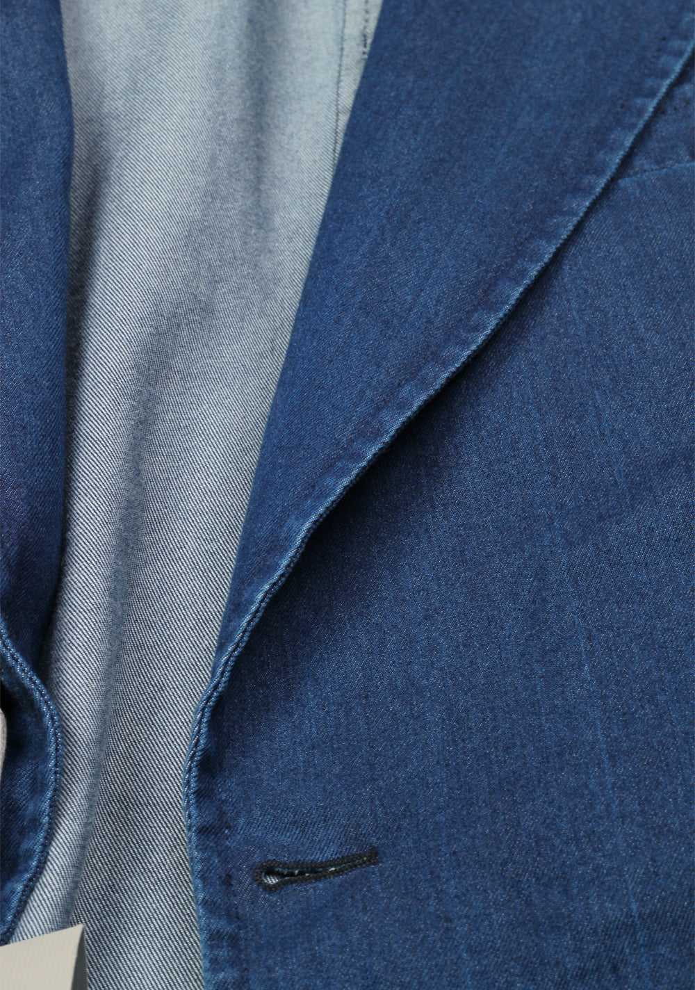 TOM FORD Shelton Blue Sport Coat Size 54 / 44R U.S. In Cotton