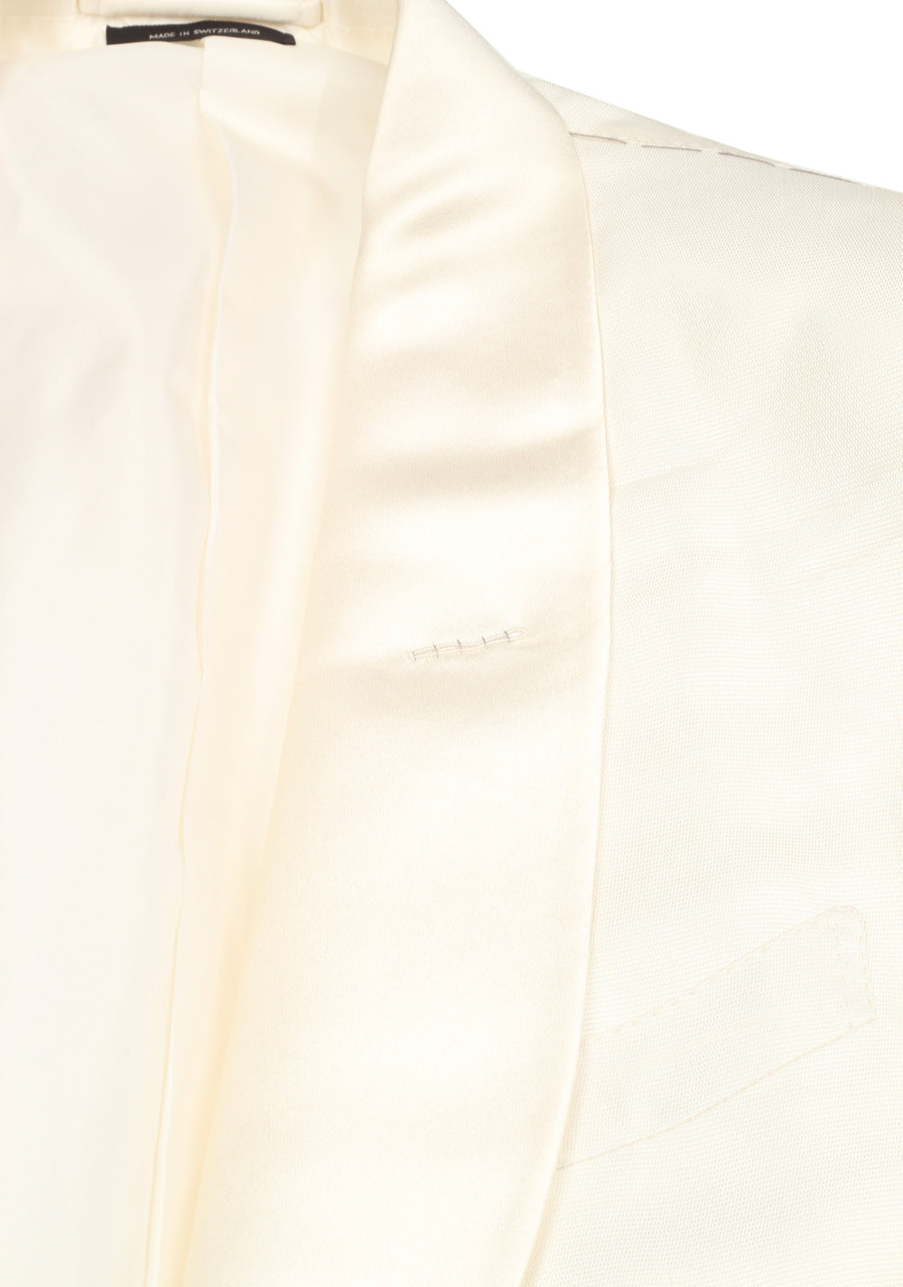 TOM FORD Windsor Shawl Collar Ivory Sport Coat Tuxedo Dinner Jacket Size 54L / 44L U.S. Fit A