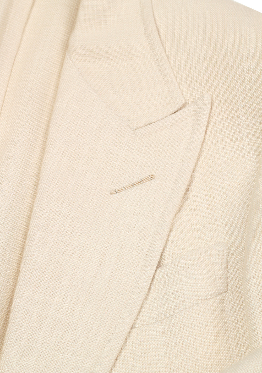 TOM FORD Shelton Cream Suit Size 46 / 36R U.S. In Rayon