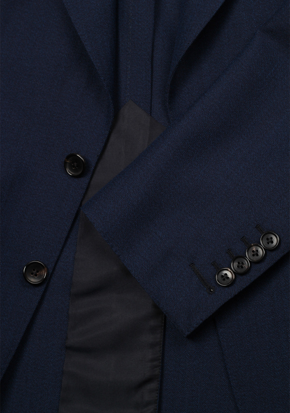 TOM FORD Shelton Navy Suit Size 46 / 36R U.S. In Mohair Wool