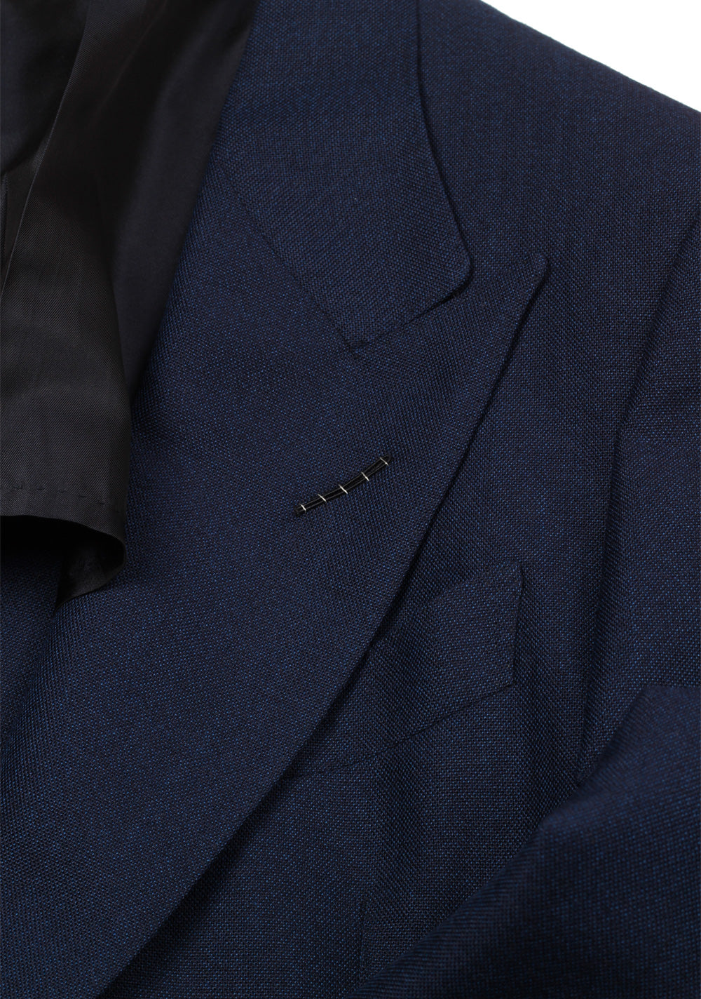 TOM FORD Shelton Navy Suit Size 46 / 36R U.S. In Mohair Wool