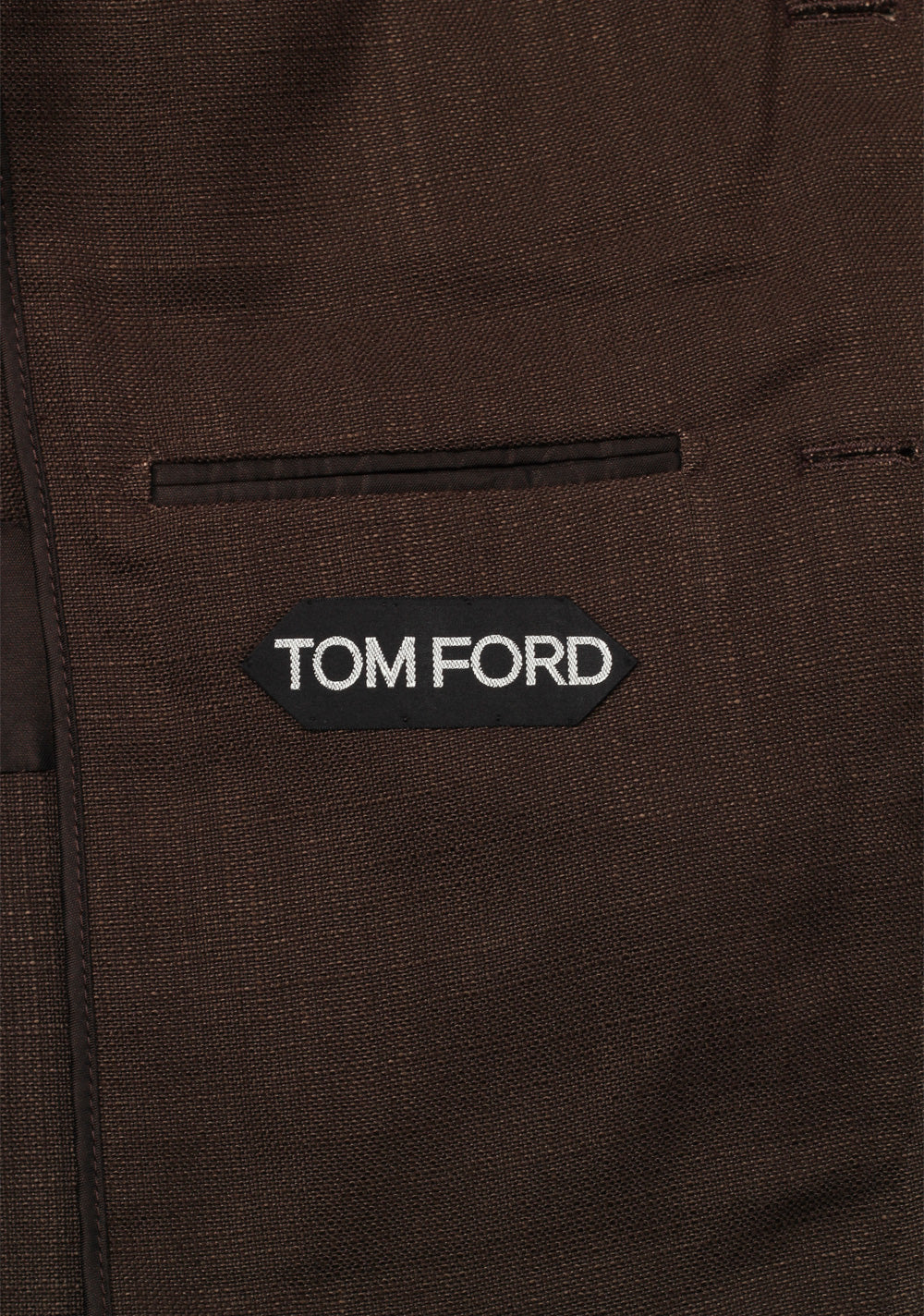 TOM FORD Shelton Brown Suit Size 46 / 36R U.S. In Rayon