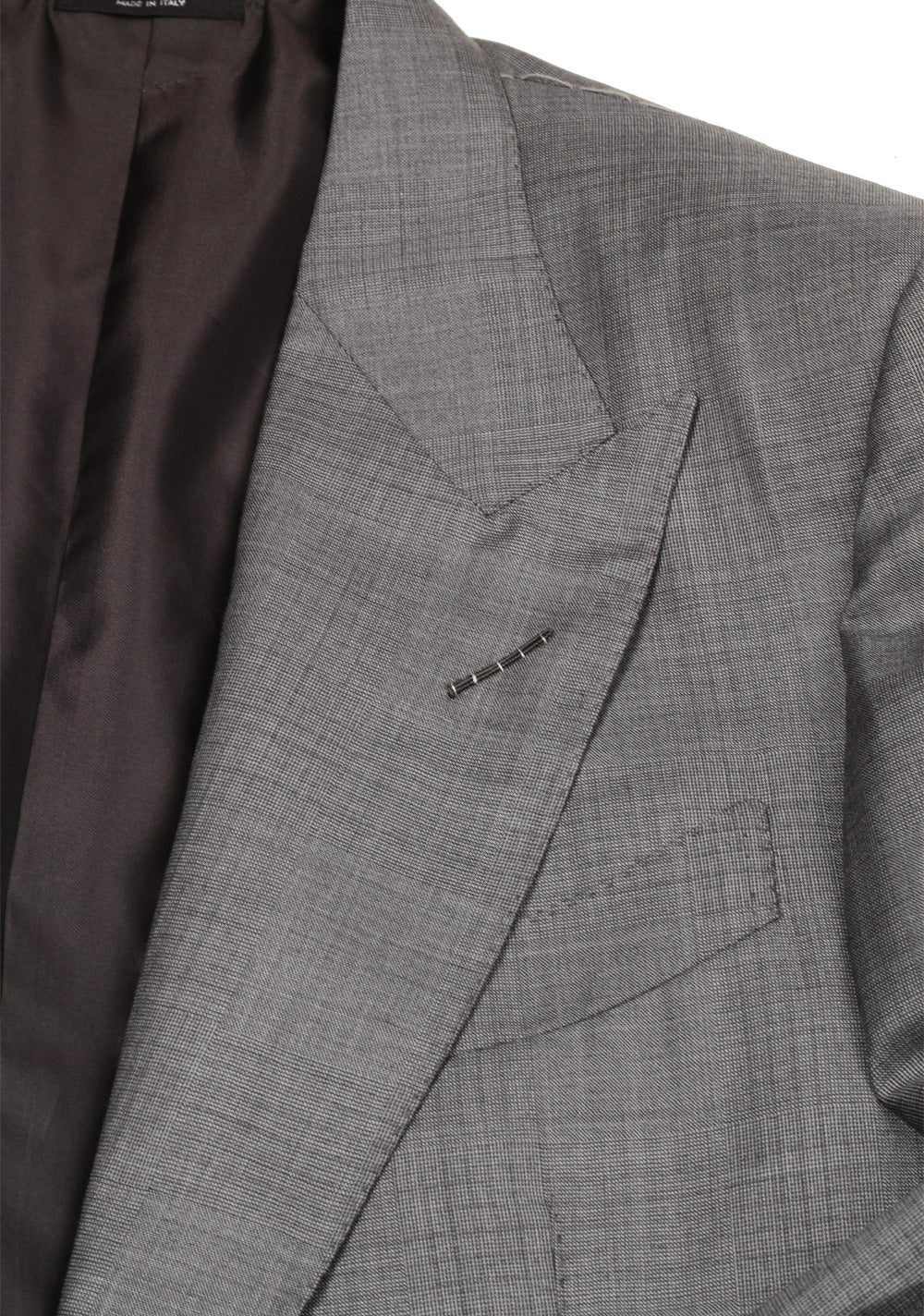 TOM FORD Windsor Gray Suit Size 48 / 38R U.S. Wool Silk Fit A