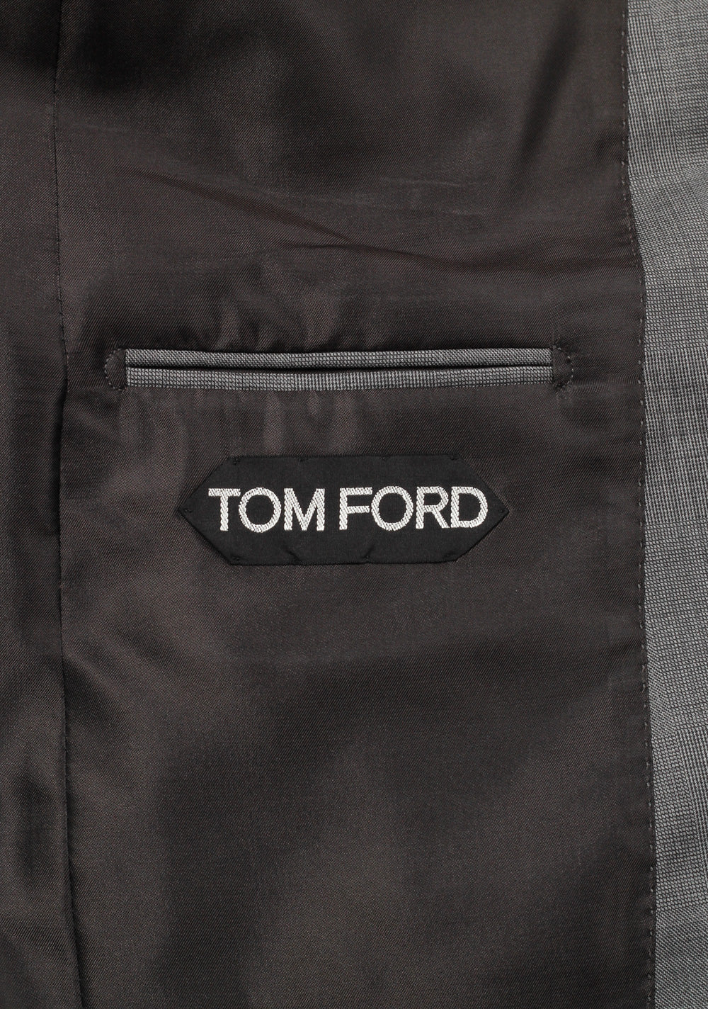 TOM FORD Windsor Gray Suit Size 48 / 38R U.S. Wool Silk Fit A