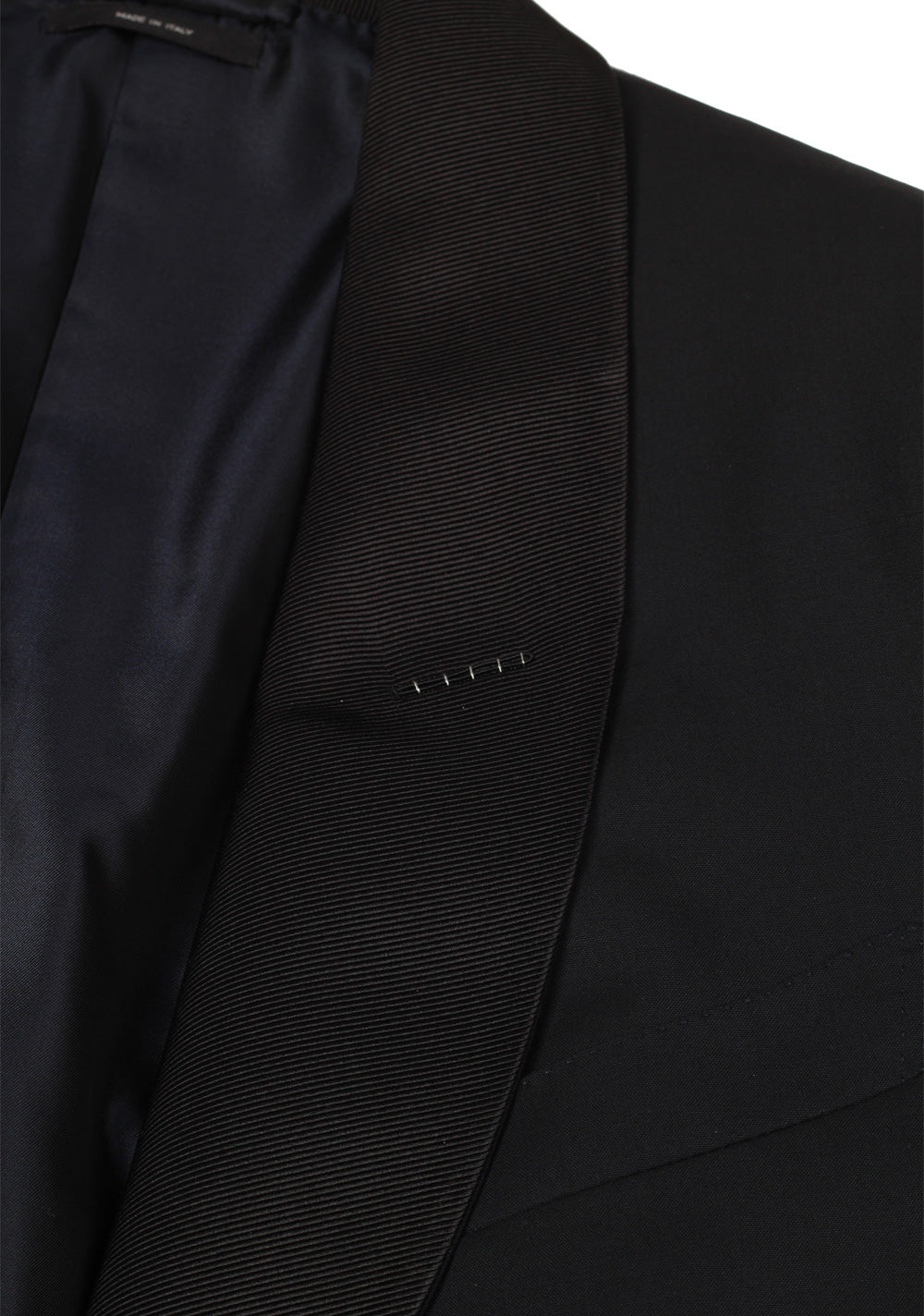 TOM FORD Windsor Black Tuxedo Suit Size 50C / 40S U.S. Shawl Collar Fit A