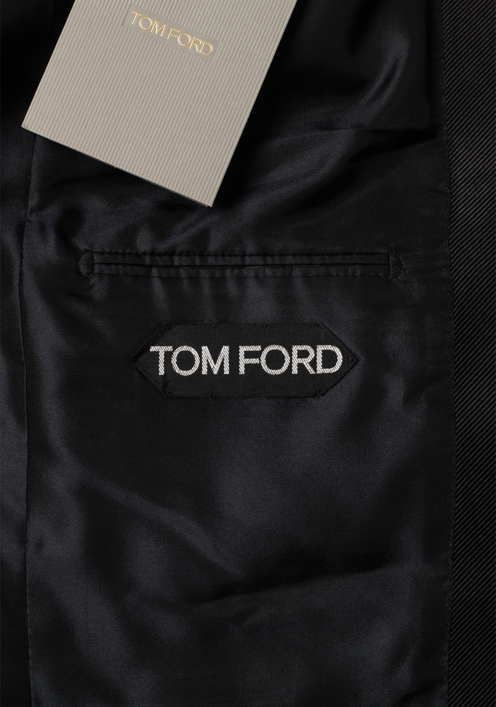 TOM FORD Windsor Black Tuxedo Suit Size 50C / 40S U.S. Shawl Collar Fit A