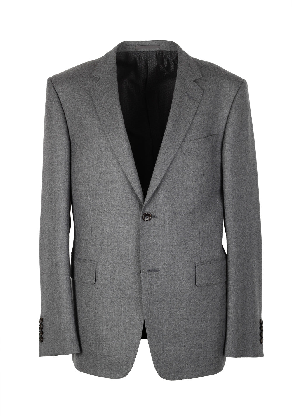 Gucci Gray Flannel Suit Size 50 / 40R U.S. In Wool