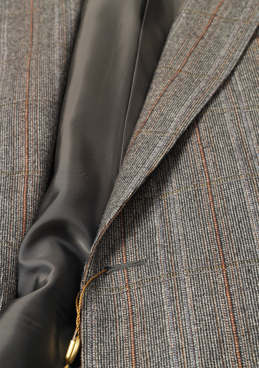 Gucci Gray Checked Suit Size 56 / 46R U.S. In Wool