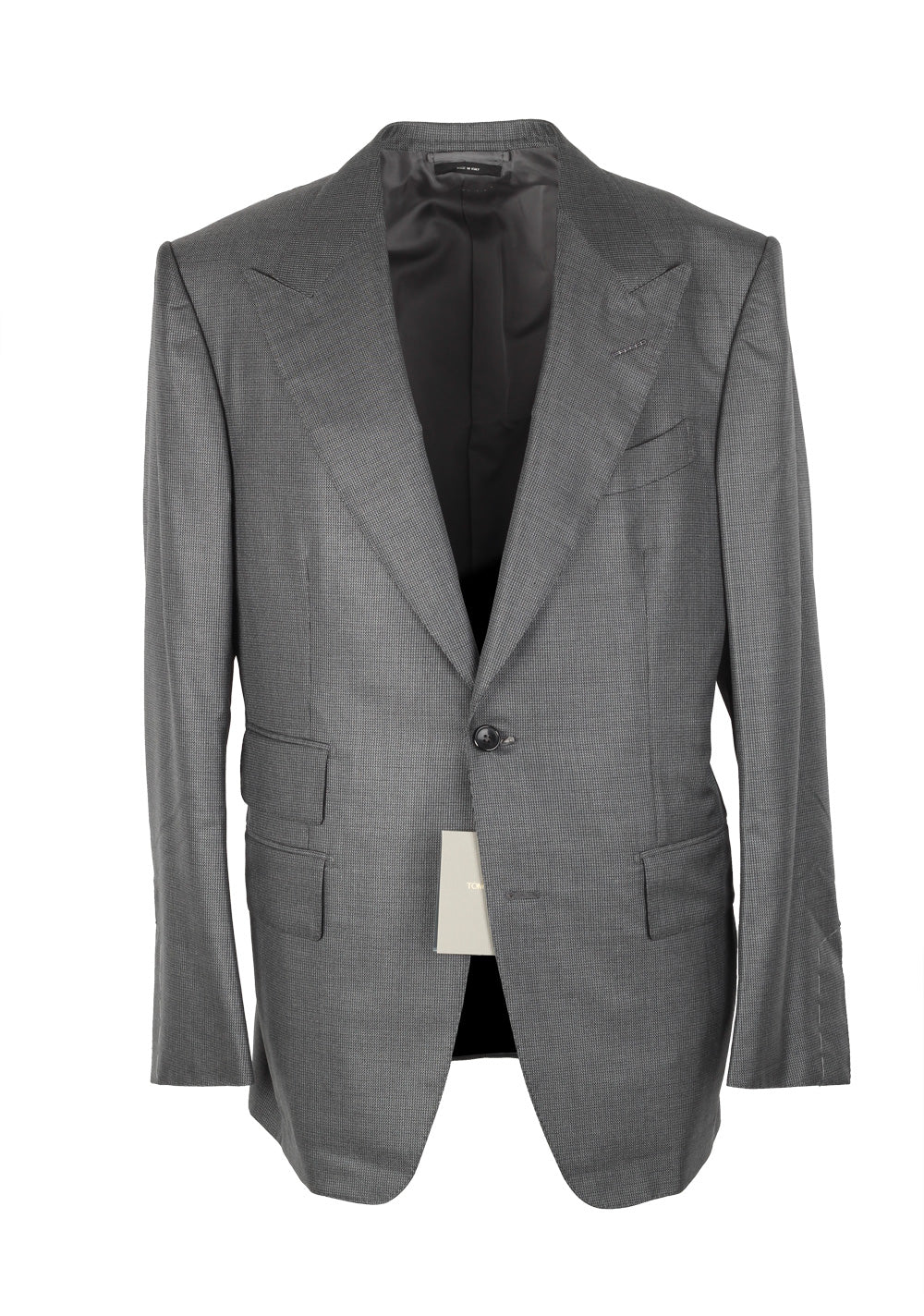TOM FORD Windsor Gray Suit Size 50 / 40R U.S. Silk Wool Fit A