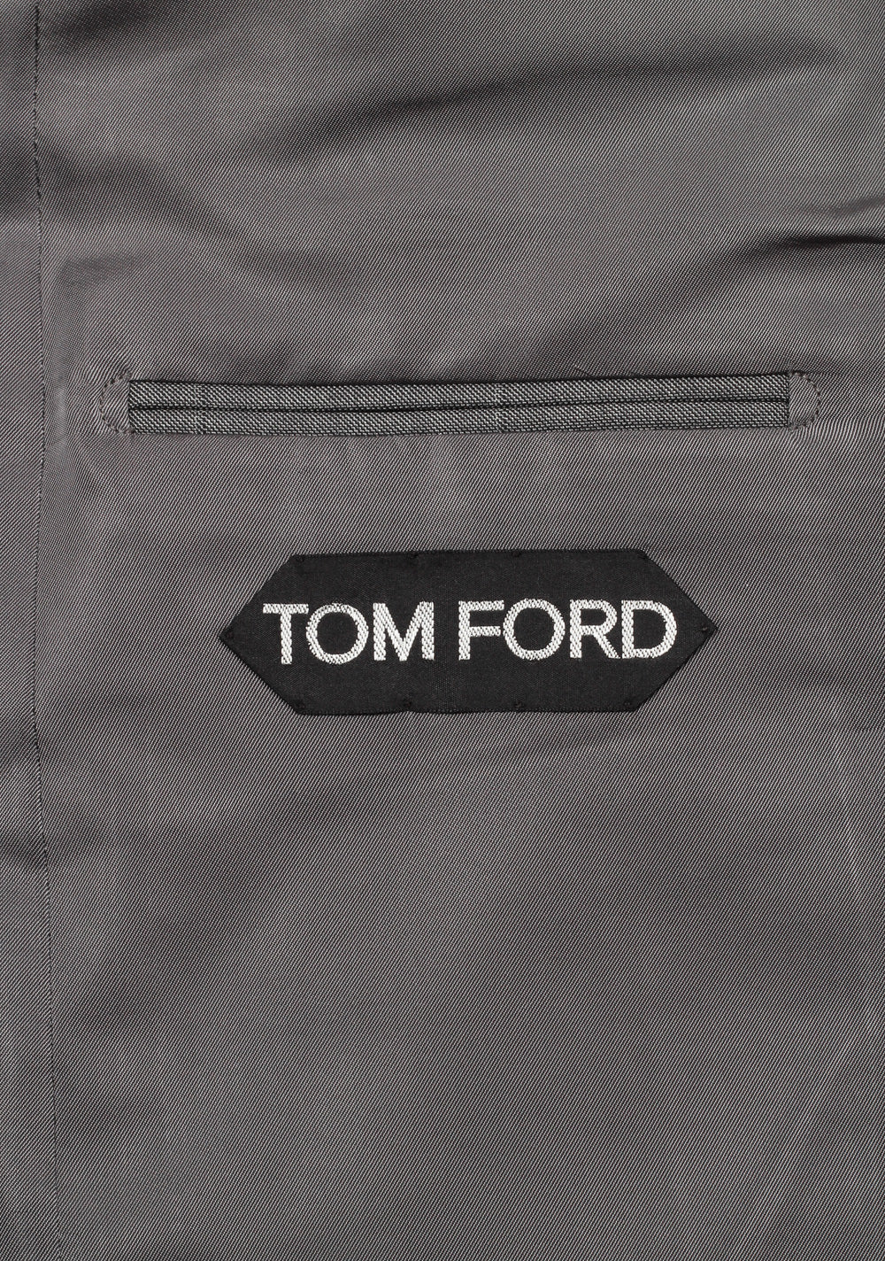 TOM FORD O'Connor Checked Gray Suit Size 48 / 38R U.S. Silk Wool Fit Y