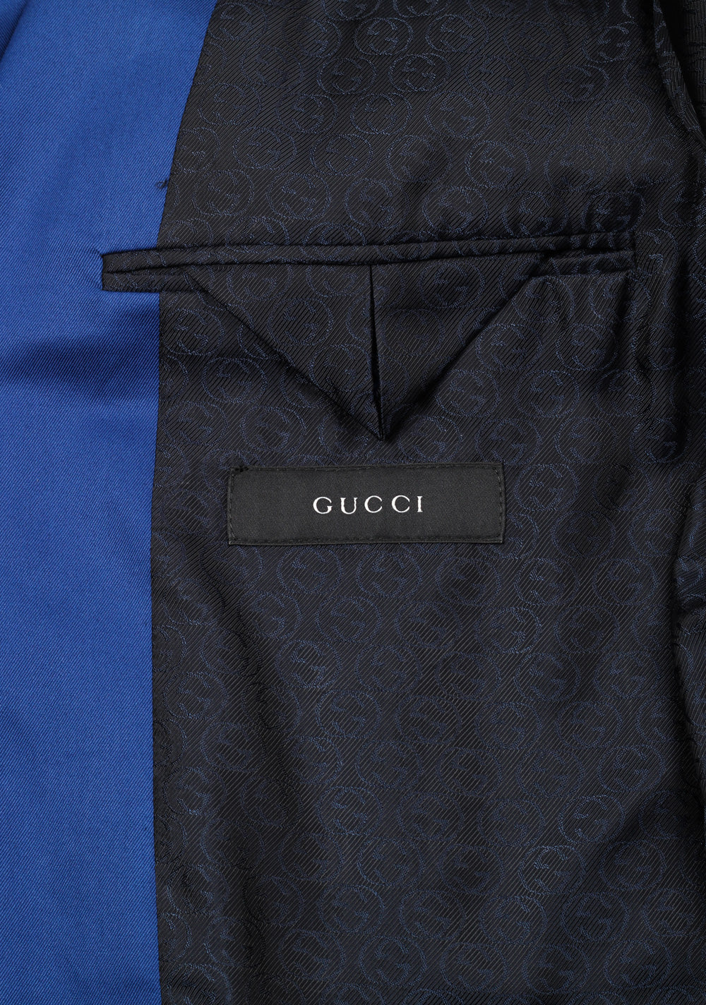 Gucci Royal Blue Sport Coat Size 50 / 40R U.S. In Cotton