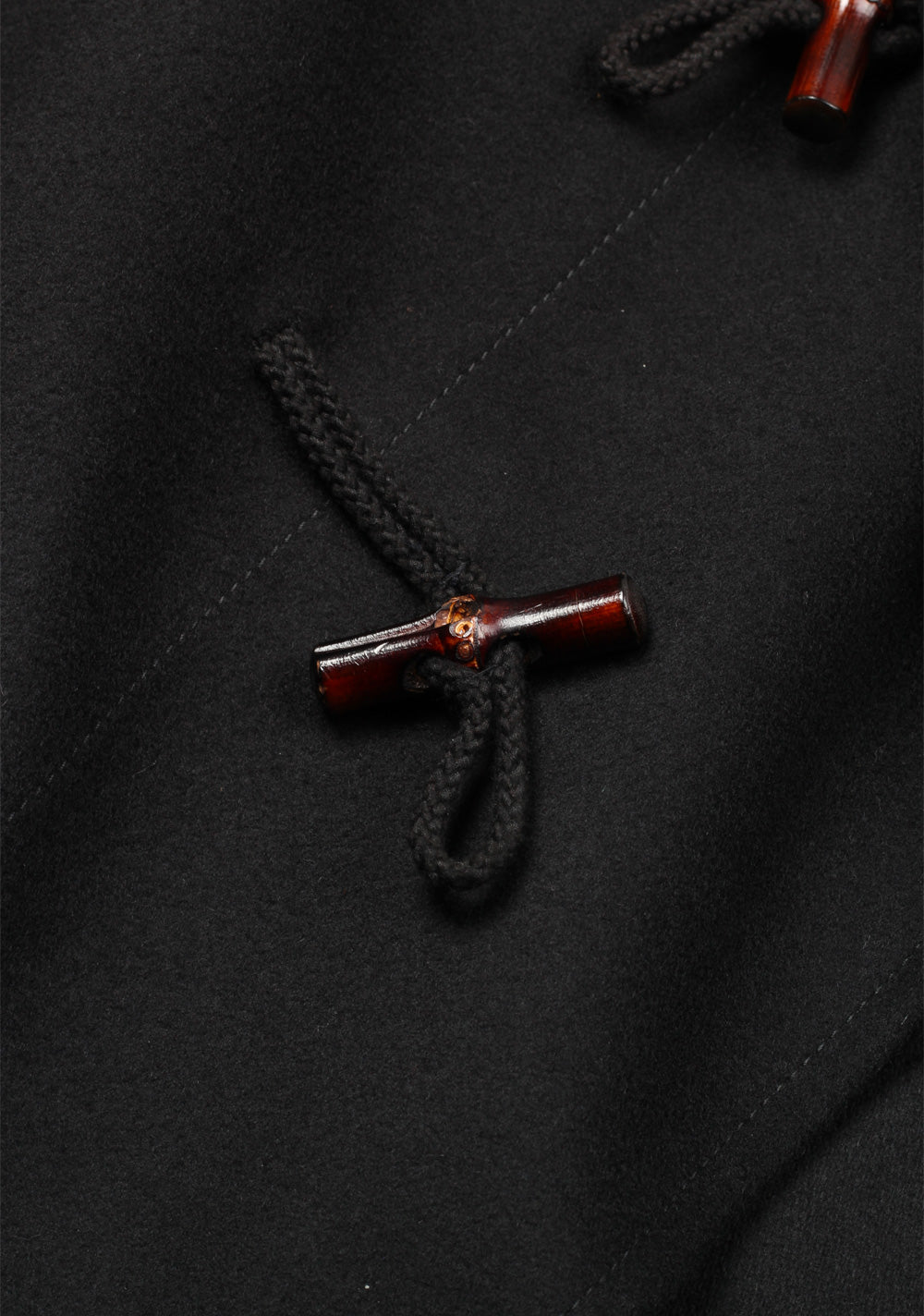 Gucci Black Duffle Coat Size 52 / 42R U.S. In Wool