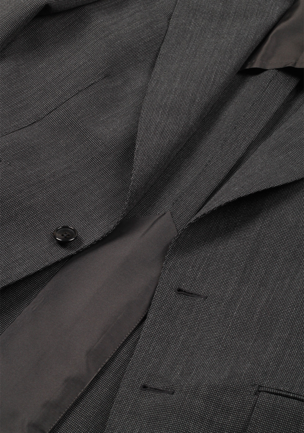 TOM FORD Shelton Checked Gray Sport Coat Size 46 / 36R In Mohair Wool