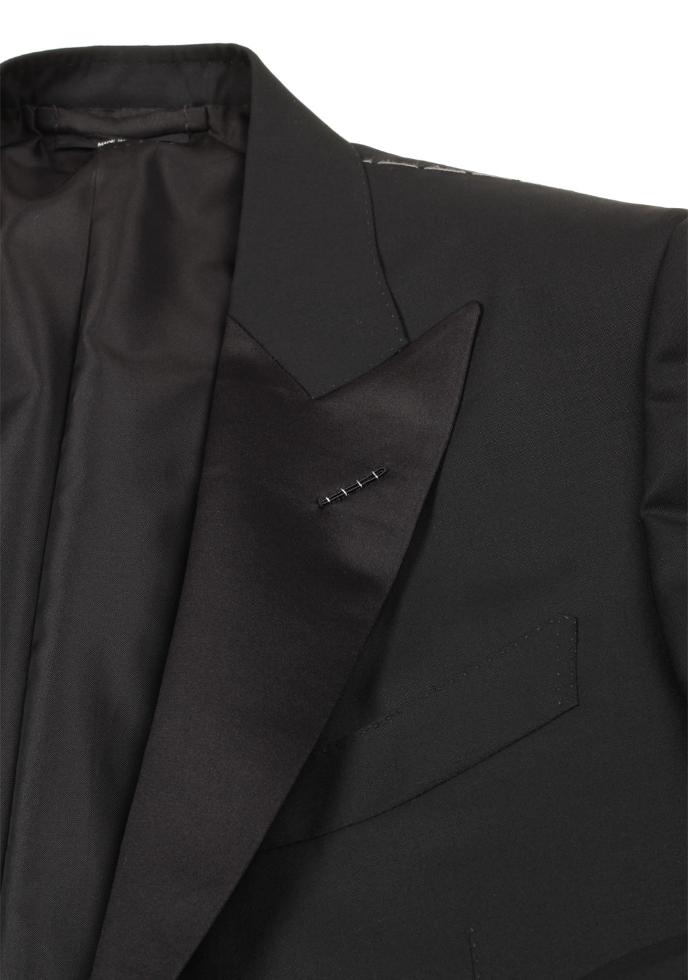 TOM FORD O'Connor Black Tuxedo Suit Smoking Size 48 / 38R U.S. Fit Y