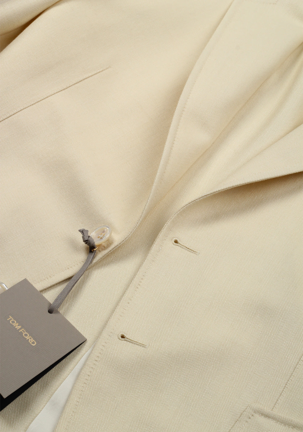 TOM FORD O'Connor Beige Sport Coat Size 50 / 40R U.S. Mohair Silk Wool Fit Y