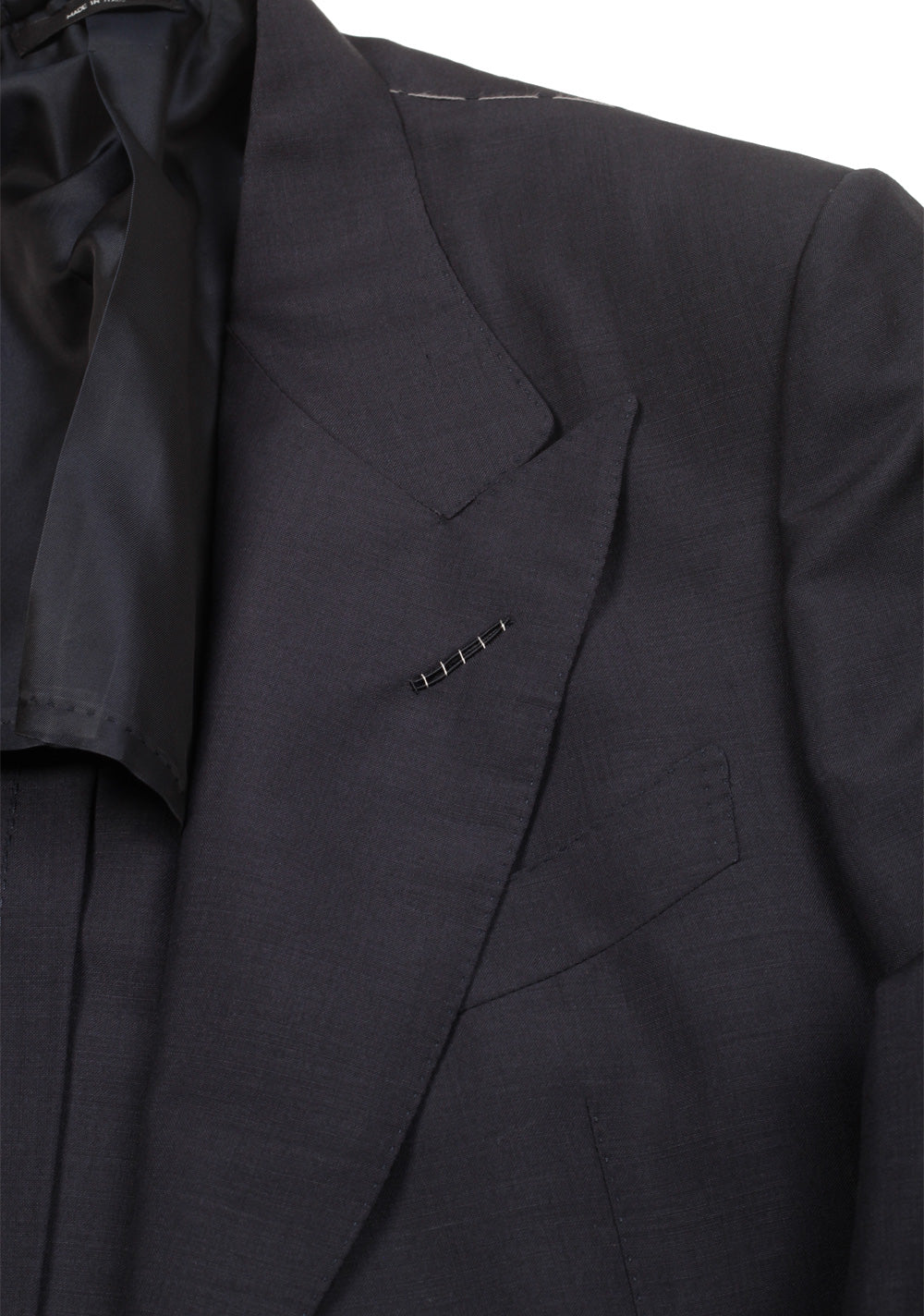 TOM FORD Shelton Blue Suit Size 50 / 40R U.S. In Mohair Wool