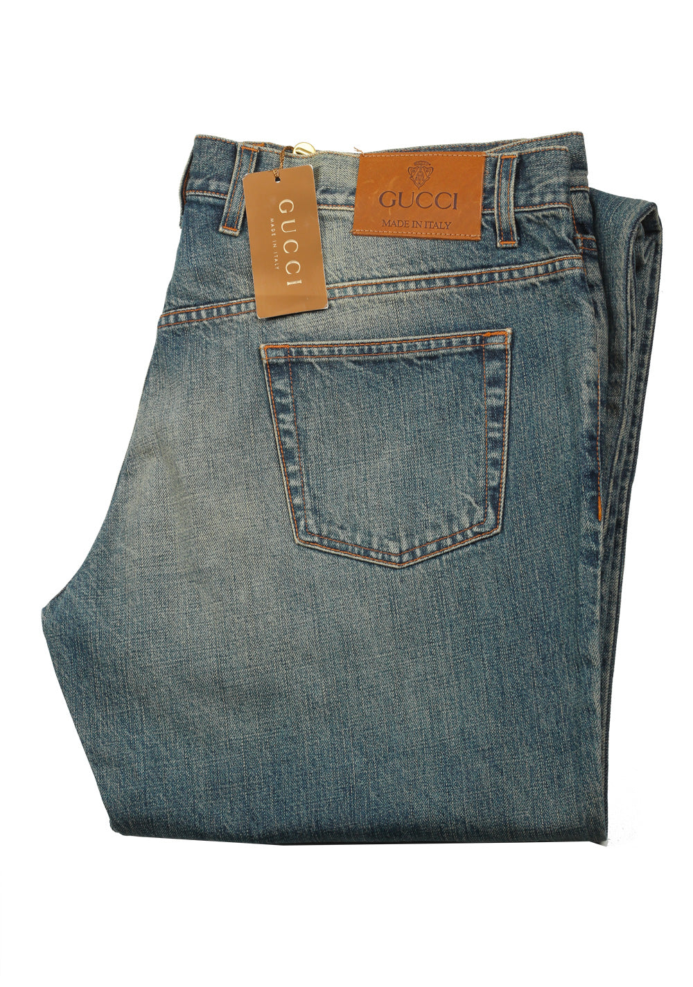 Gucci Blue New Bootcut Jeans Size 56 / 40 U.S.