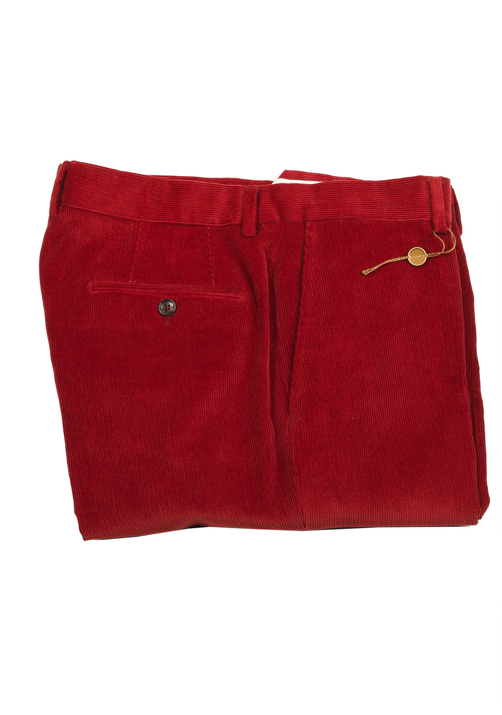 Gucci Red Corduroy Trousers Size 52 / 36 U.S